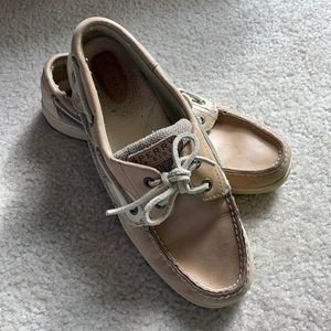 Sperry topsider women’s tan 8.5
